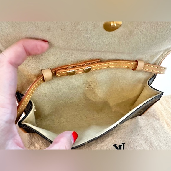 ❤️SOLD❤️ Auth LOUIS VUITTON Vintage Pochette Twin PM Monogram Bag - Picture 5 of 17